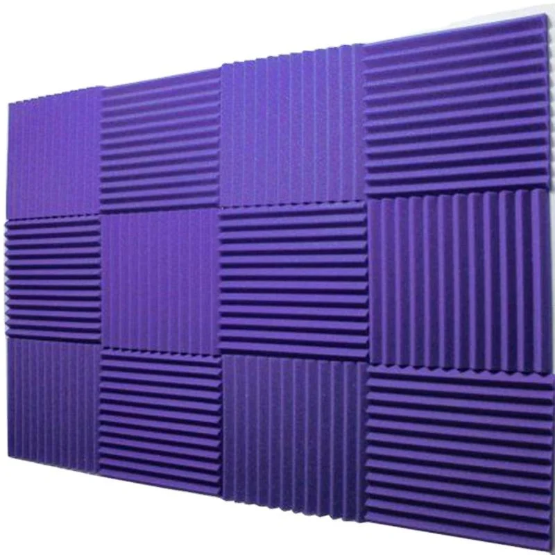 Foam Acoustic Panels Soundproof Flame Retardant Acoustic Wall Panel Studio Room Usage