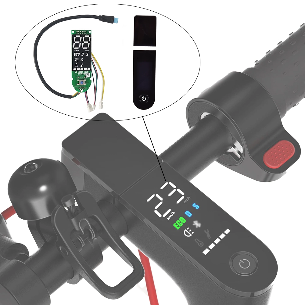 Tableau de bord avec écran pour carte de circuit imprimé d'accessoires pour scooter Xiaomi M365 PRO Couvrir le tableau de bord du contrôleur Smart Board des pièces Scooter