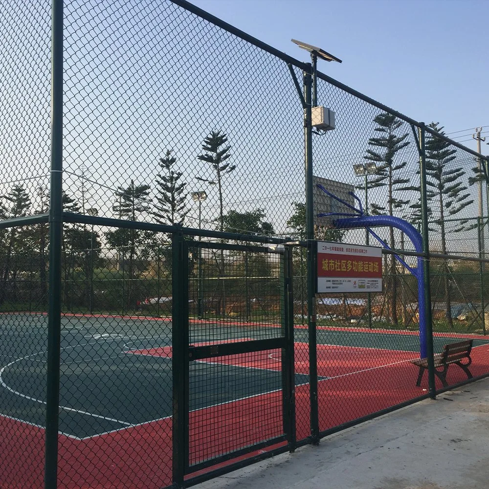 Cerca de Borda de Jardim Cerca de Estádio Cerca Elétrica Tratamento de Superfície Galvanizado Crianças Cerca de Futebol