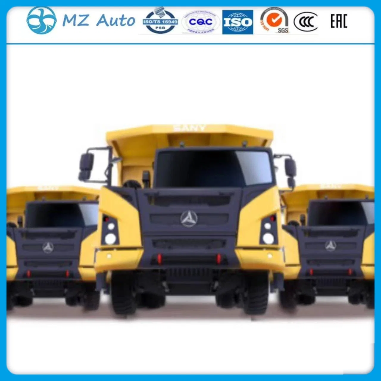 Sanyi 6X4 Skt105s S*NY usado/Nuevo 100t Truck Tipper Heavy Duty Dúmper Minero buen Precio hecho en China Sinotruk grande Camiones