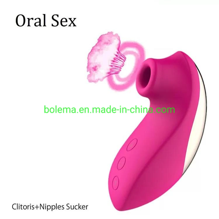 Las velocidades de varios Clitoral Sucker Vibrador de silicona médica de Sucker clítoris