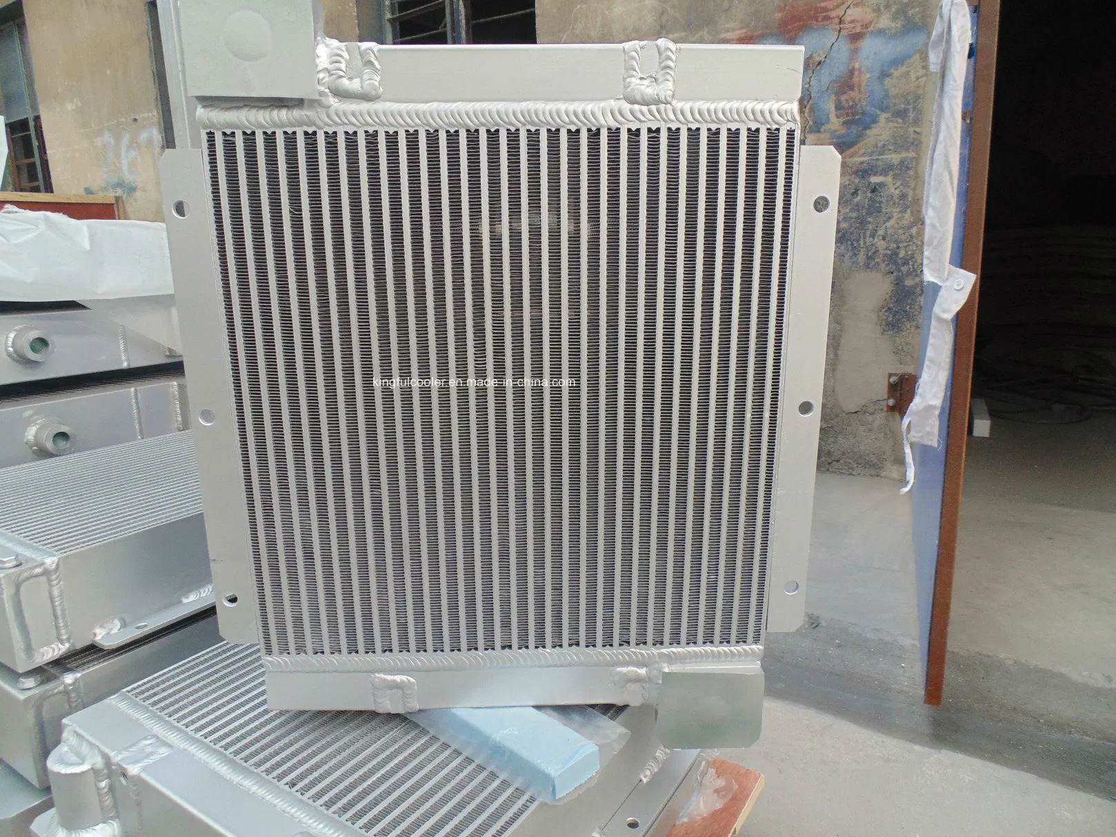 Customized Aluminum Excavator Water Radiator