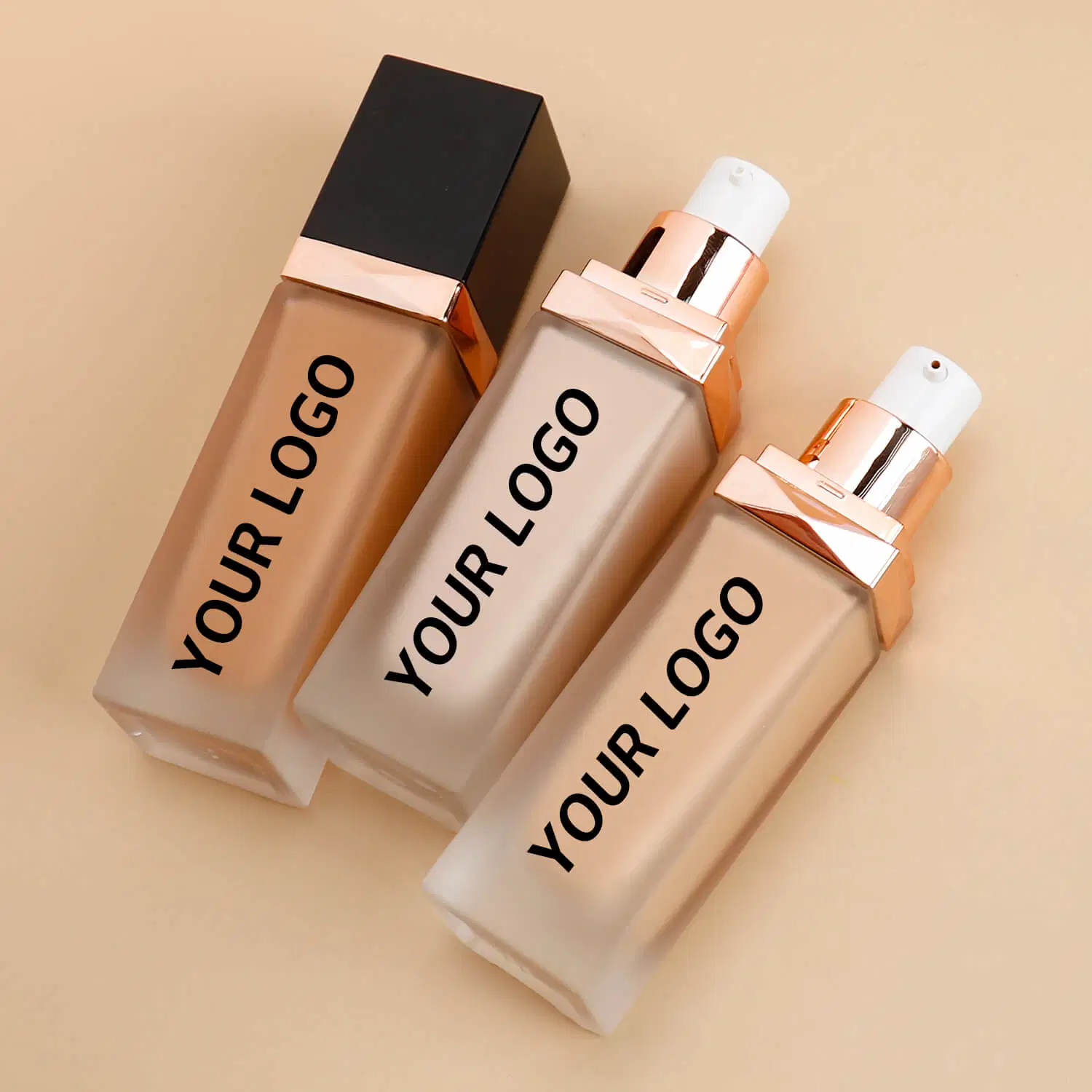 Makeup Foundation Makeup Private Label Full Coverage Liquid Foundation Custom Logo