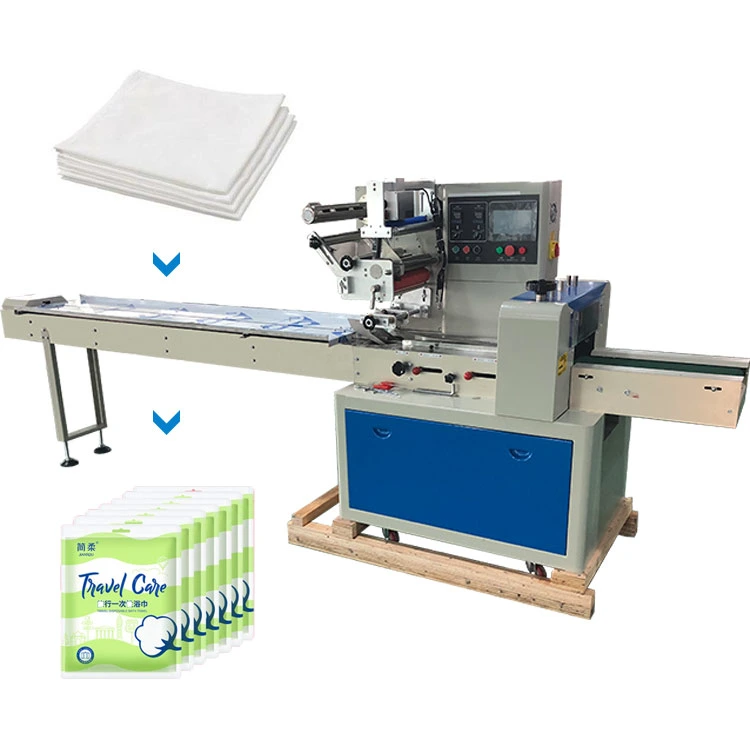 Fully Automatical Packing Materials Paper Plastic Pillow Packaging Machine