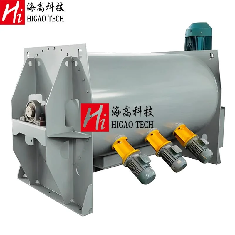Horizontal Plough Share Mixer Plow Blender with Chopper Fire Fighting Dry Powder Mixing Machine