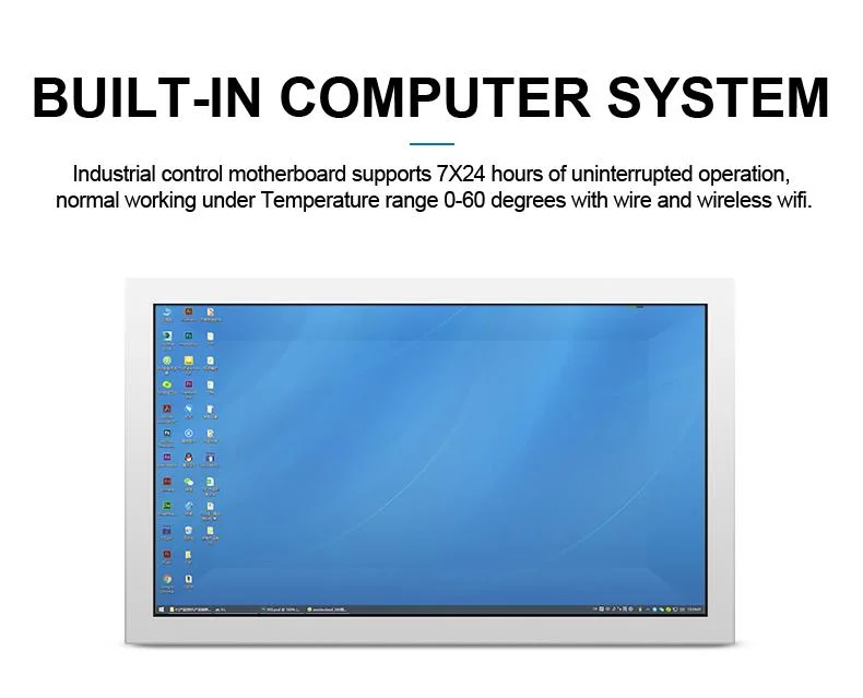 LED Display Transparent Screen Transparent LCD Screen Transparent LED Scree 4K 3D Advertising LCD Screen 86 Inch Transparent Display Box Transparent LCD Display