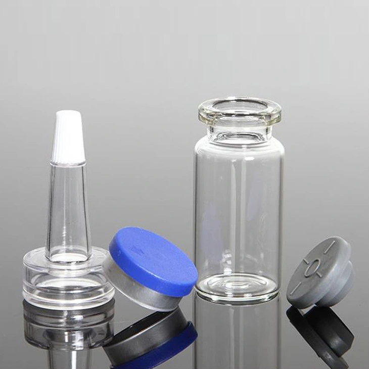 1ml 2ml 3ml 4ml 5ml Tubular Glass Serum Dropper Vial with Plastic Dropper Cap