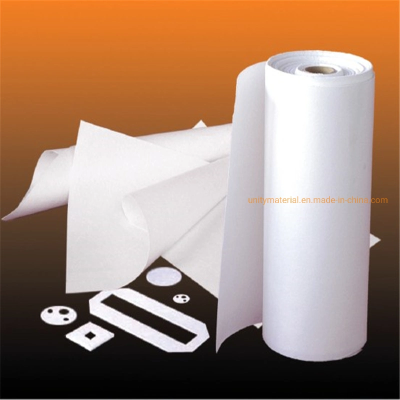 1260c 2300f 1-12mm Thickness Refractory Sound/Heat/High Temperature Thermal Insulation Ceramic Fiber Paper for Sealing Belt Car Industrial Auto Parts