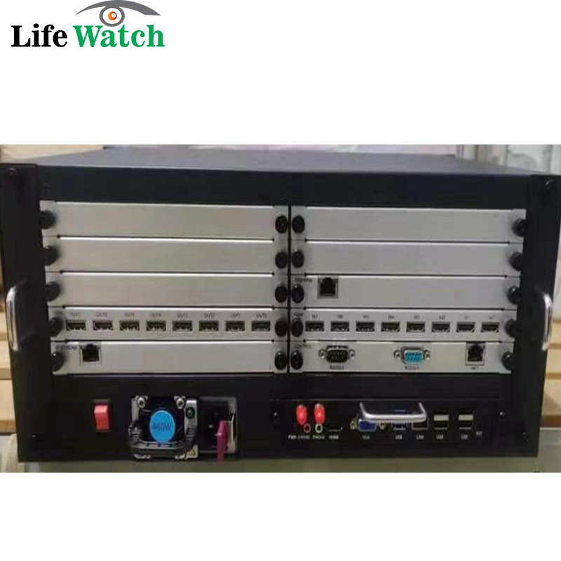 1u Industrial Chassis IP LED Video Processor for LED Display System for Command Center