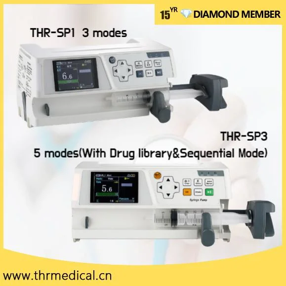 China Supplier Medical Syringe Pump Hospital Cheap Syringe Pump Price (THR-SP1/SP3)