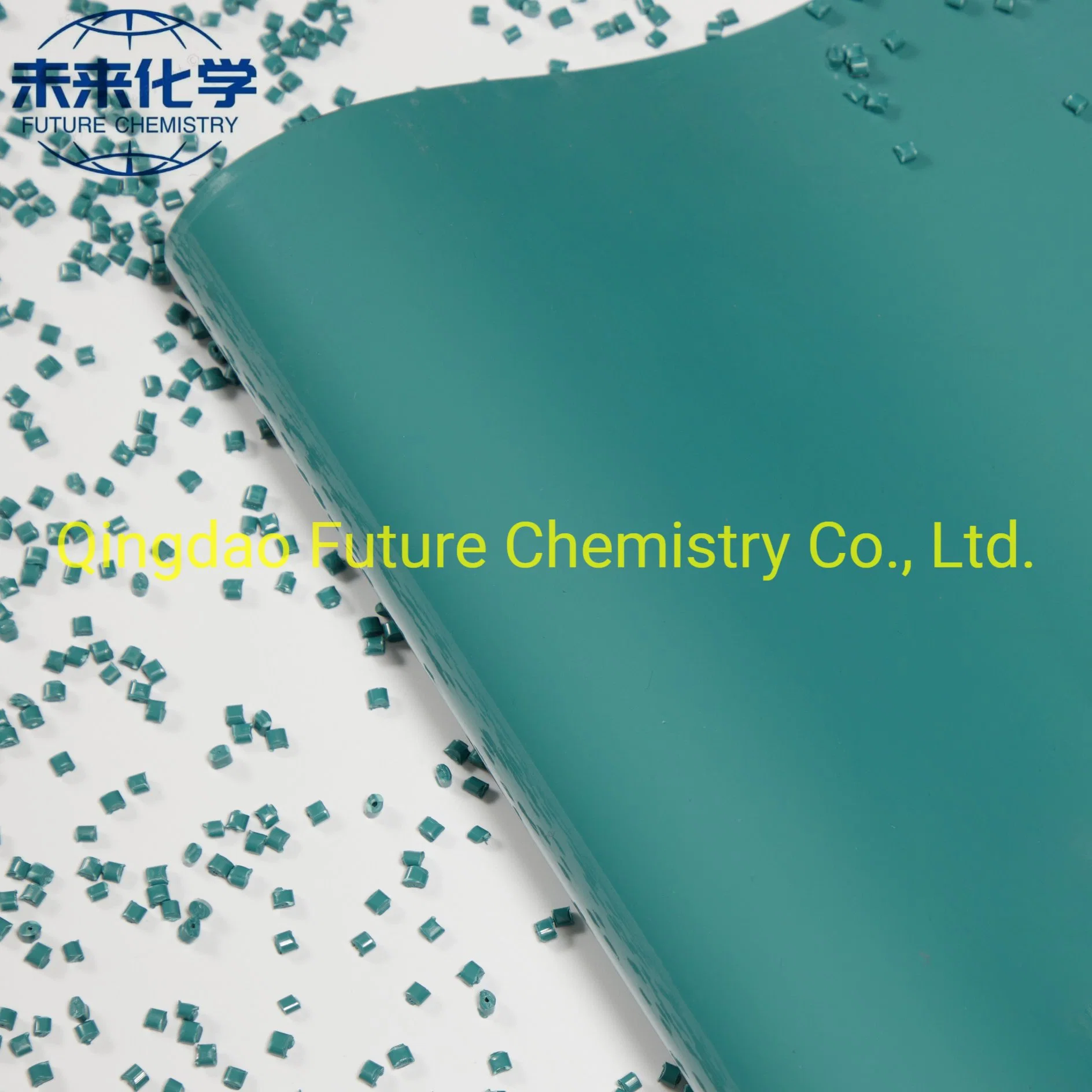 Light Green PP, ABS, PE, PC Pigment Masterbatch for Plastic Products with Molding Machine