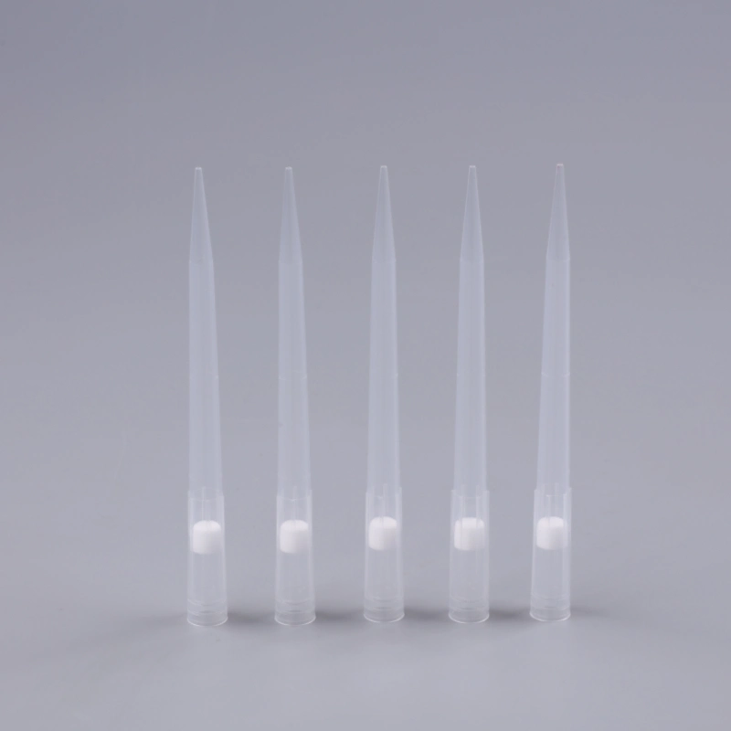 OEM CE Sterile 10UL 200UL 1000UL 1250UL Pipette Filter Tips Rack