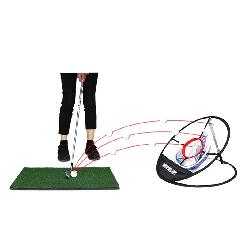 Portable Golf Chipping Net 3-Layer Practice Net for Outdoor Indoor Backyard, Easy to Carry and Foldable Sports Training Equipment Esg12977