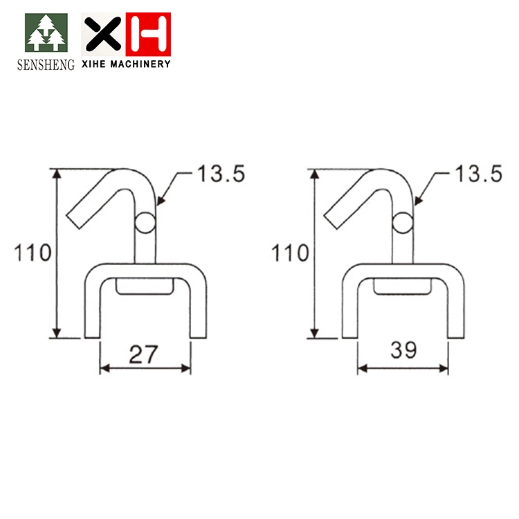 35mm-50mm Zinc Plated Swivel J Hook for Car Lashing 1500kg 3000kg 5000kg