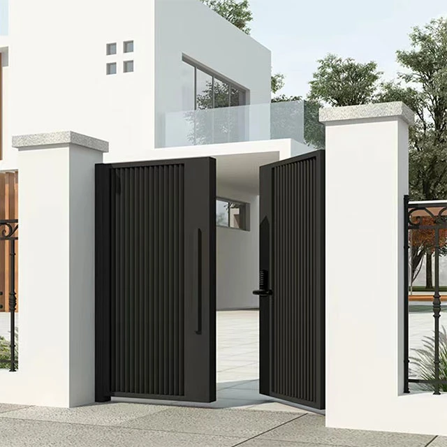 Factory Customizable Iron Gate Designs Simple Gates for Houses