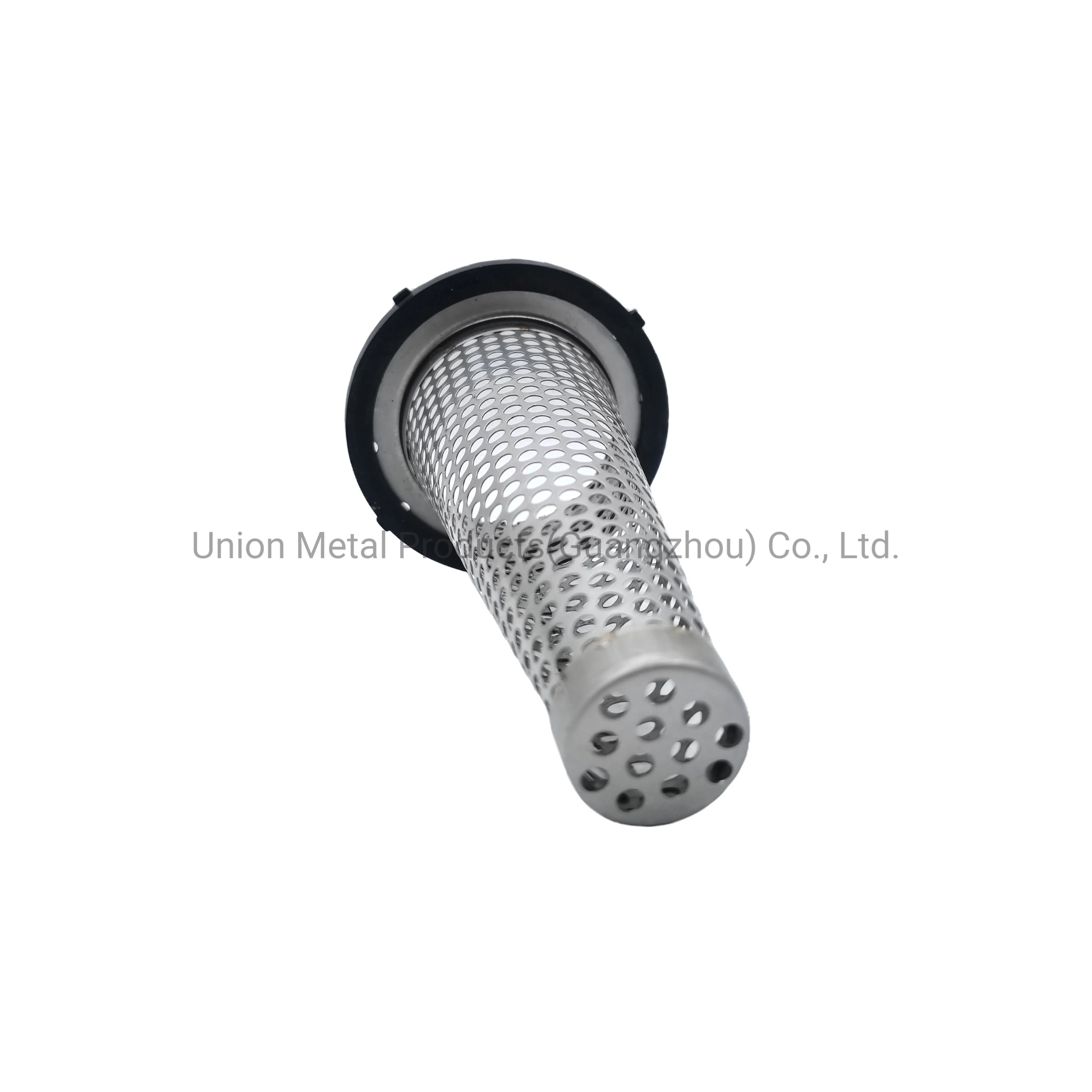 Stainless Steel Coupling Pump Witch Hat Funnel Filter Suction Strainer