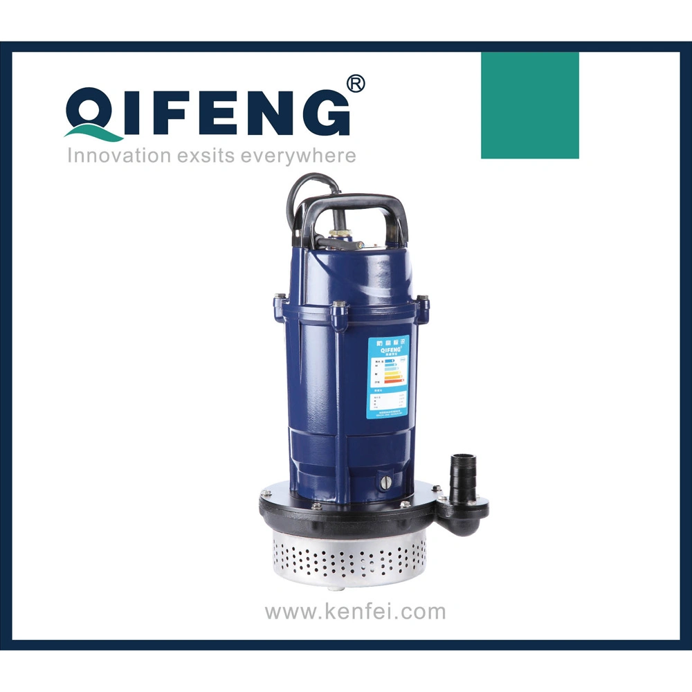 1HP Electric Self-Priming Centrifugal Submersible Pump for Clean Water (QDX)