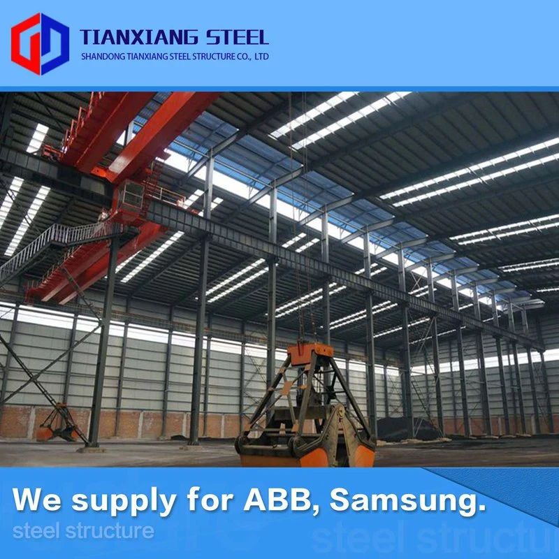 ASTM Prefab Industrial Metal Prefabricated Structural Steel Frame Structure Storage Construction Warehouse (exported 160000MT)