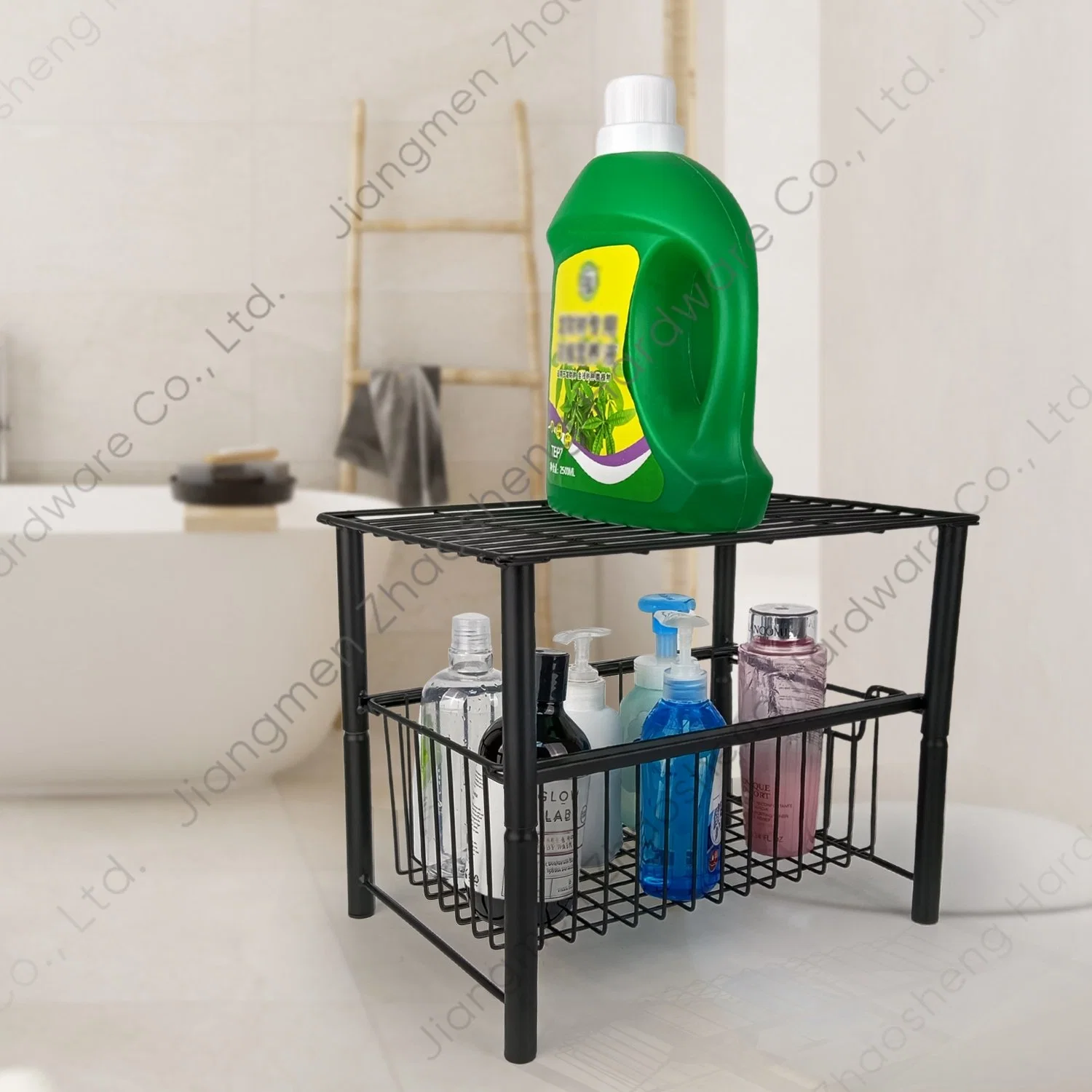 2 Tier Pull out Sliding Drawer Organizer The Under Sink Organizers and Storage