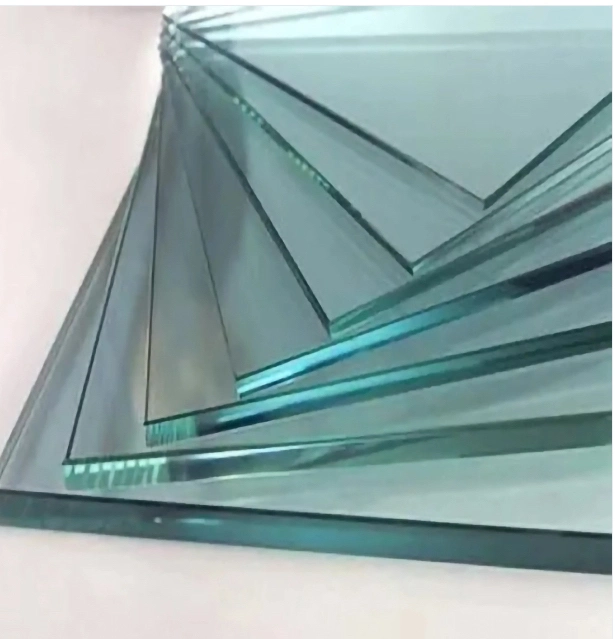 3mm-12mm, French Green Float Glass, Body Tinted Glass, Used for Automobile Windowshields, Light Green Float Glass