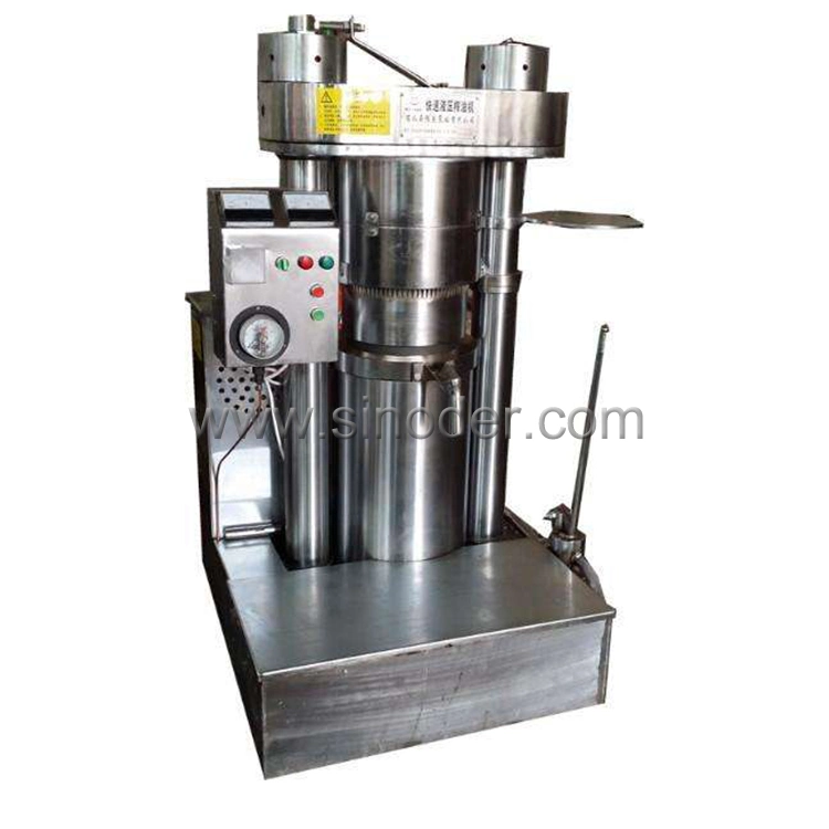 Easy Operation Family Use Hydraulic Coconut Flax-Seed Oil Press Machine Palm Oil Mill