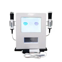 3 in 1 CO2 Blase Peeling Bio Ultraschall RF Oxygenierung Aqua Jet Peel Handstück V Form Face Lift RF Maschine Straffende Haut