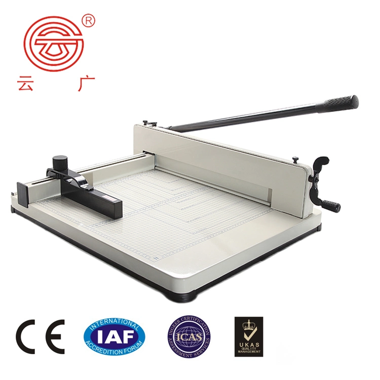 Heavy-Duty Manual Guillotine Manual Paper Cutter Machine (YG-858A3)