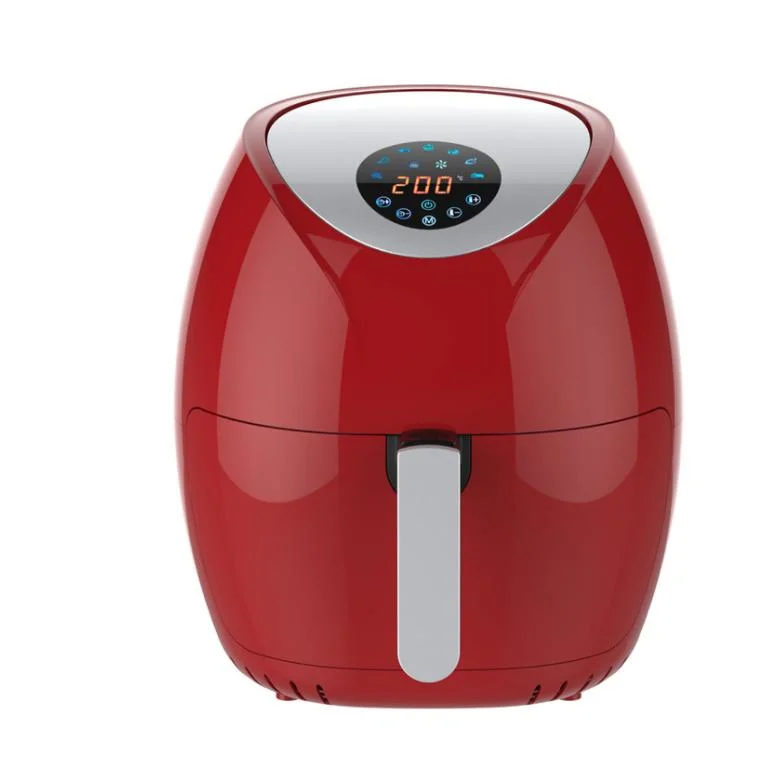 8L Intelligent Touch LCD Electric Fryer Without Oil Smoke Air Fryer