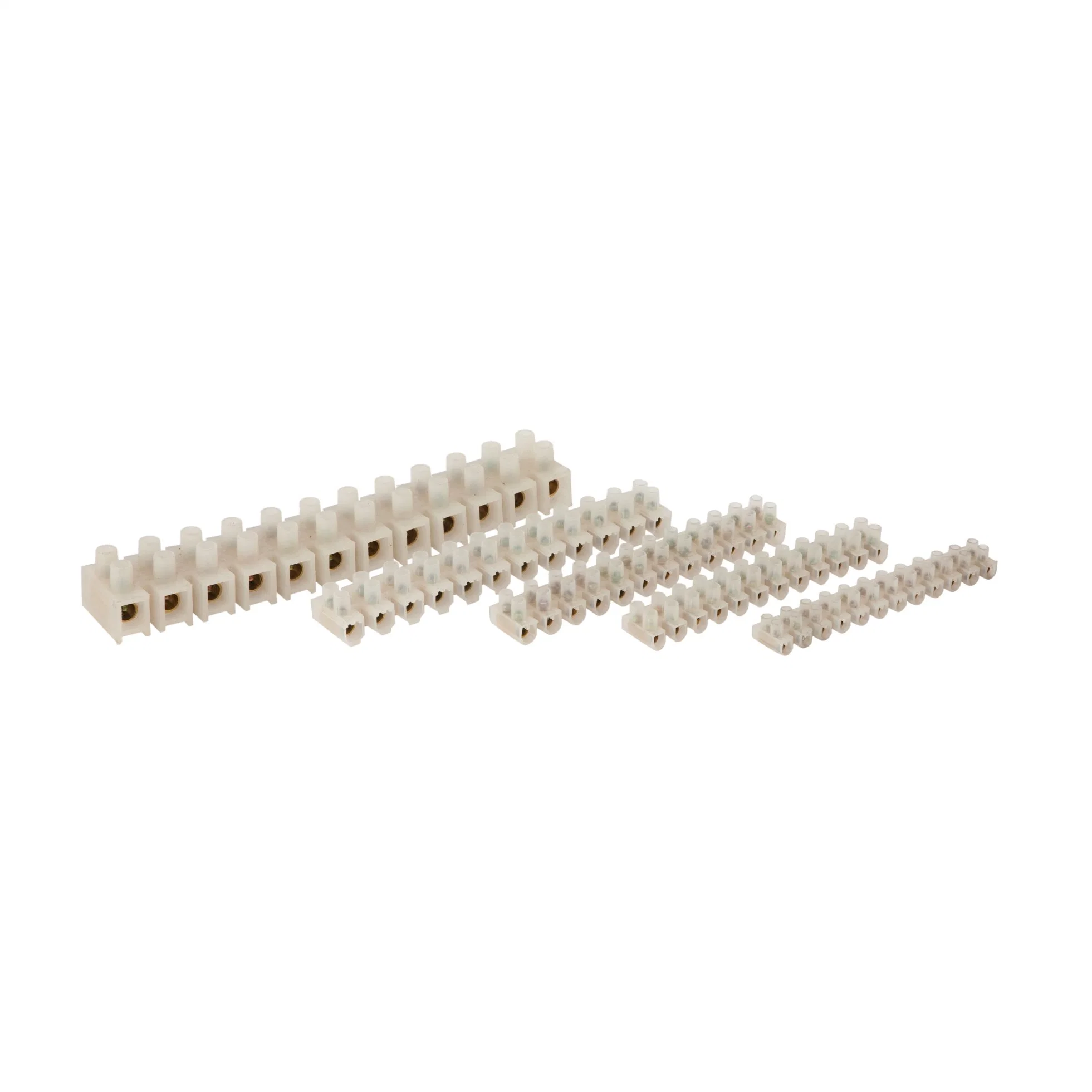 Good Quality Plastic PE 12 Pole Terminal Block Electrical Terminal Strip