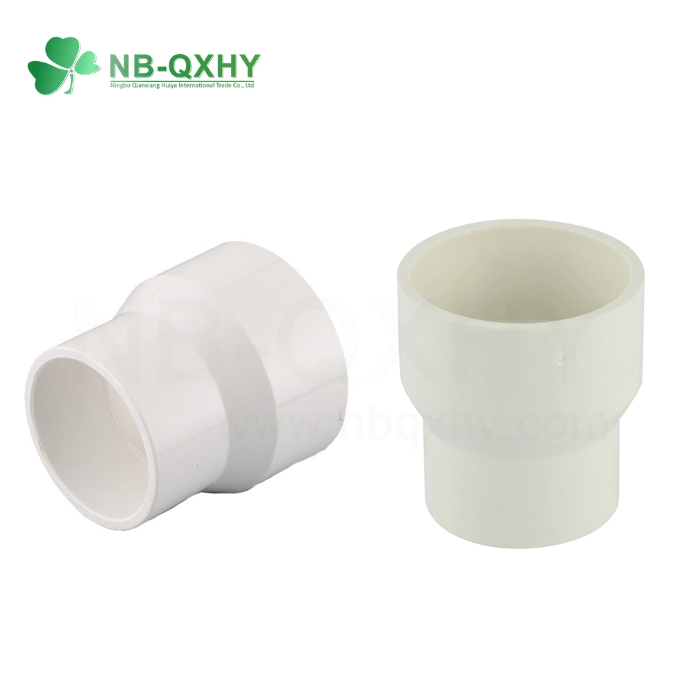 Good Quality 1/2" to 4" Inch PVC UPVC Sch40 Sch80 Female Reducer for Pipe Fittings