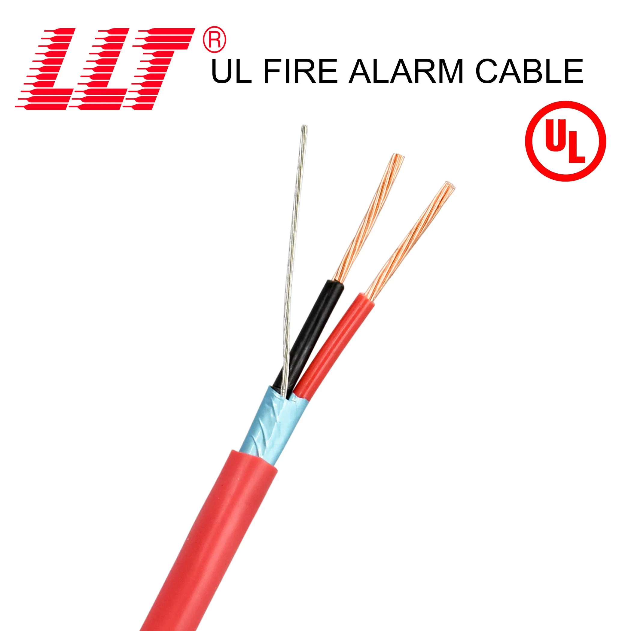 Shenzhen Electric Wire Silicone Rubber Jacket Copper Wire UL Listed Fire Alarm Cable Heating Cable for Lighting/ Fire Extinguisher/Metal Detector/Detector/Senso