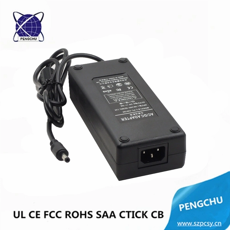 UL Approved 24V 10A Power Adapter 240W for LED Lights/3D Printer/Monitor