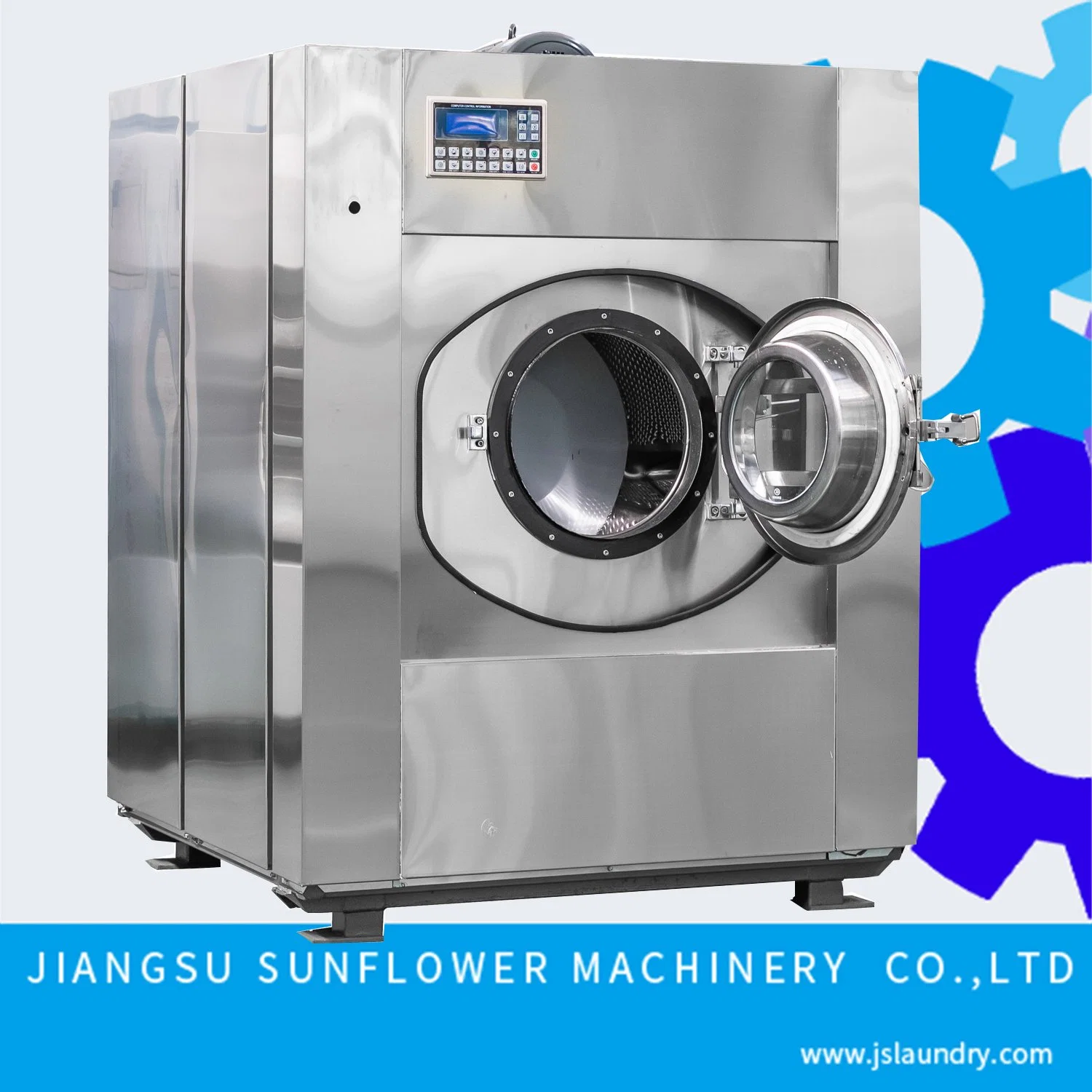 Hotel Selling Commercial Laundry Washing Machines/120kgwasher Extrtactor for Hotel and Hospital