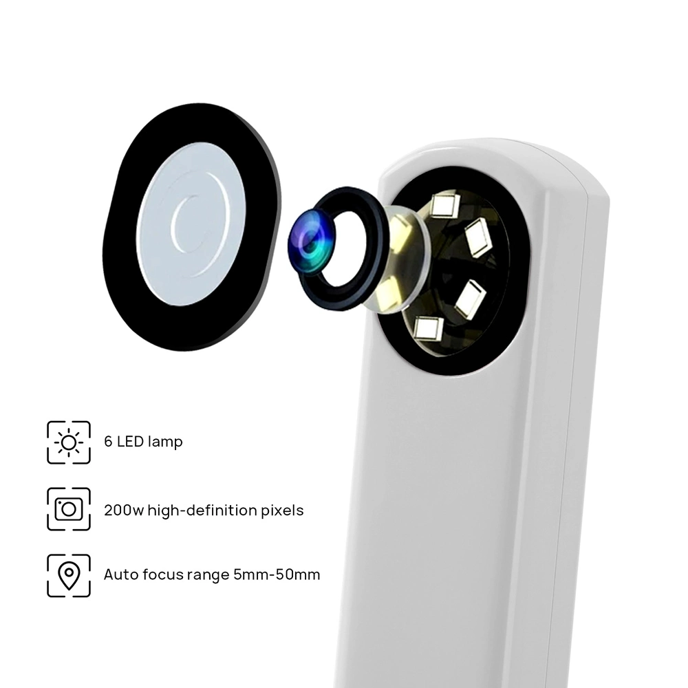 Appareil photo intra-oral USB dentaire avec mise au point automatique de caméra HD, ultra grand angle Objectif