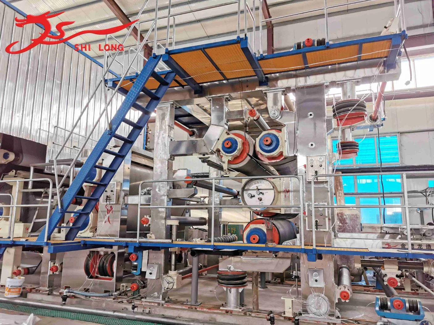 Saída de fábrica de papel cultural negócios automática do rolo jumbo a linha de produção da fábrica de papel da China