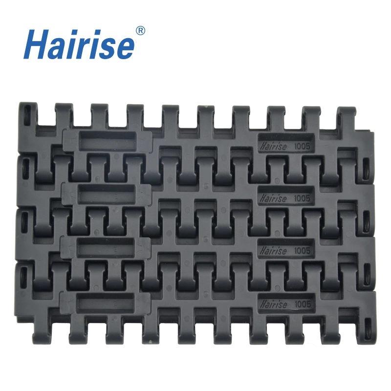 Hairise 1005 Series Anti-Skid Plastic Modular Belt with Tablet Wtih ISO& CE &FDA Certificate