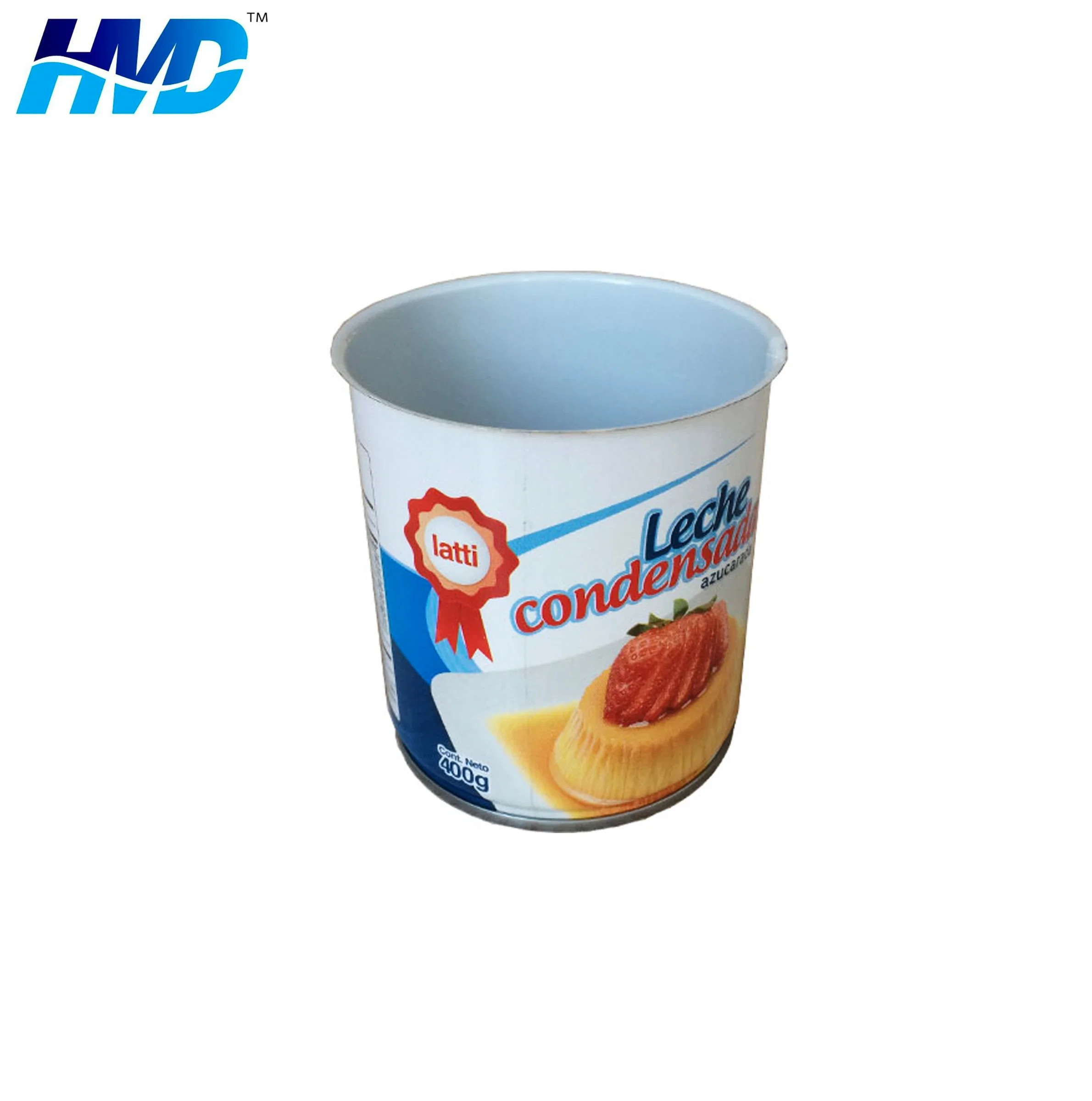 Round Food Storage Can Empty Tuna Fish Tin Can for Food Packing