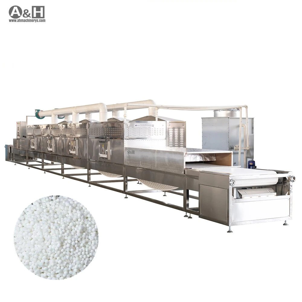 Microwave Drying Sterilization Machine for Snack Food Agricultural Products Fish Slice