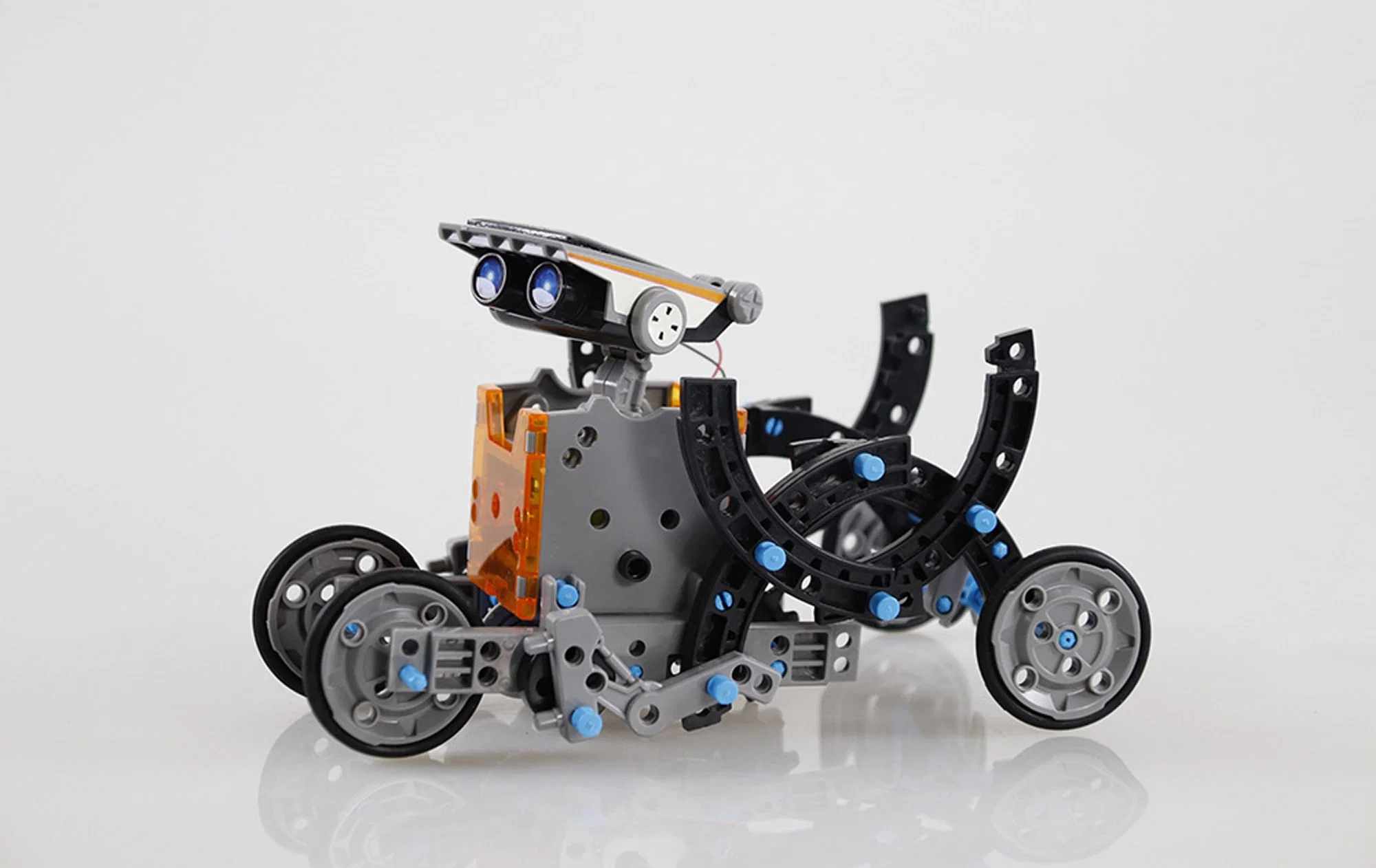 Kids Educational Building Science Experiment 12 in 1 Stem Solar Robot Kit Toys