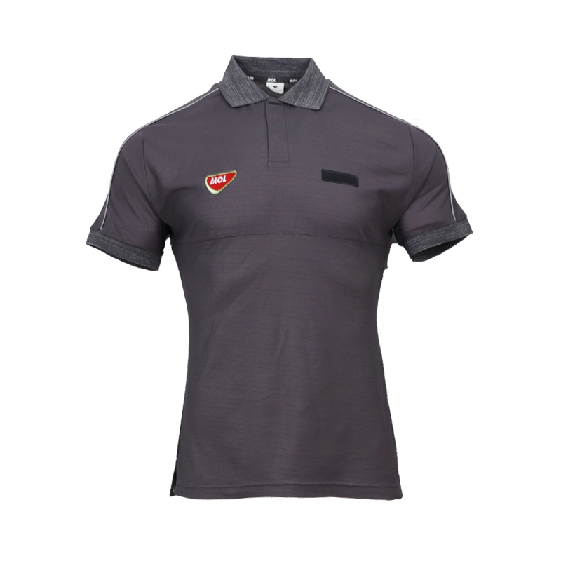 La coutume de haute qualité 100% coton piqué Anti-Pilling Polo Shirt