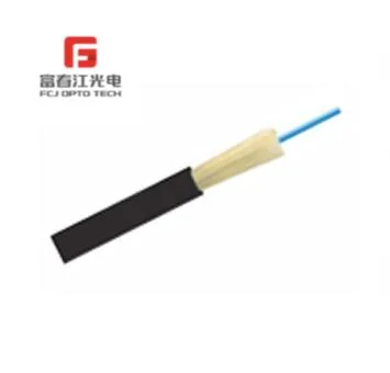 Gjfju Tight Buffer Micro ADSS Fiber FTTH Dorp Optical Cable with TPU Jacket