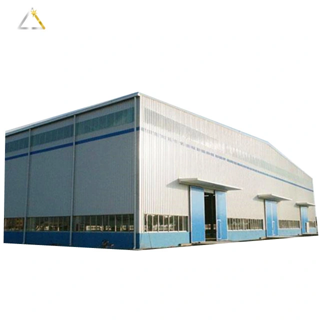 Industrial Prefabricated Quick Assembly Steel Metal Prefab Factory Building for Warehouse Workshop