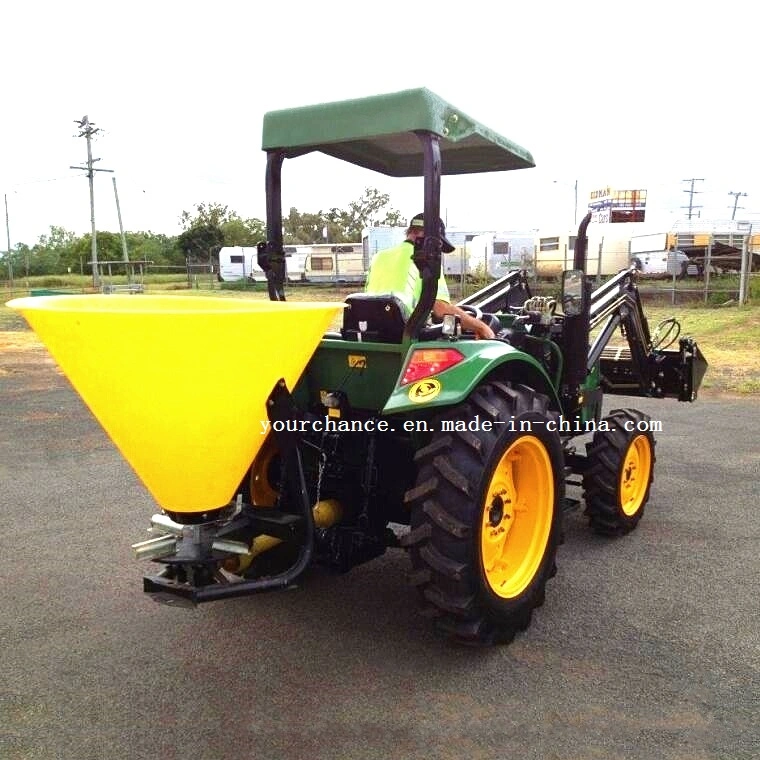 Máquina agrícola CDR600 25-50montado no trator HP 600L de capacidade única de sementes de disco do espalhador de fertilizante