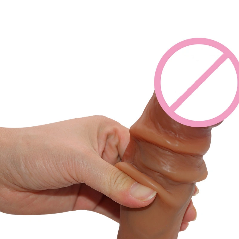 Realistischer Dildo 8,66" für Anfänger lebensecht Flüssiger Silikon-Penis mit realistischer Haut für Freihandspiele, G-Punkt Stimulation Penis Anal Sex Toy für Frauen