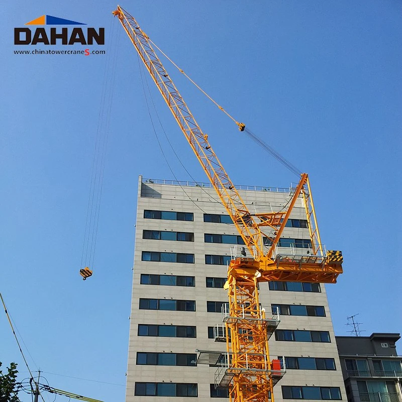 Tower Crane Self-Supporting Luffing Tower Crane Specifications and Hammerhead Construction Machinery