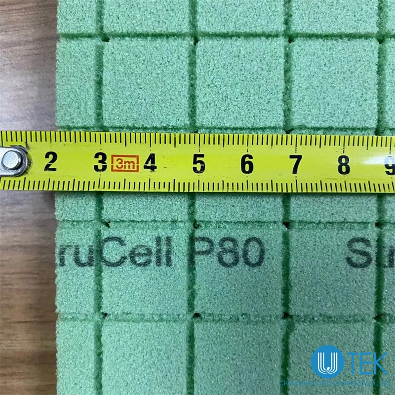 80kg Per Cube 15mm Thickness PVC Foam for Harrypora