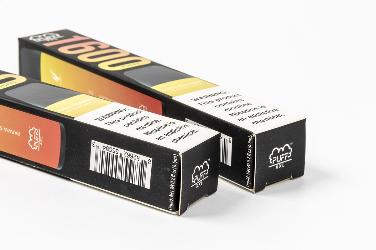 Luxury Design Personalizado Caixa de cigarros para Caixa de Papelão