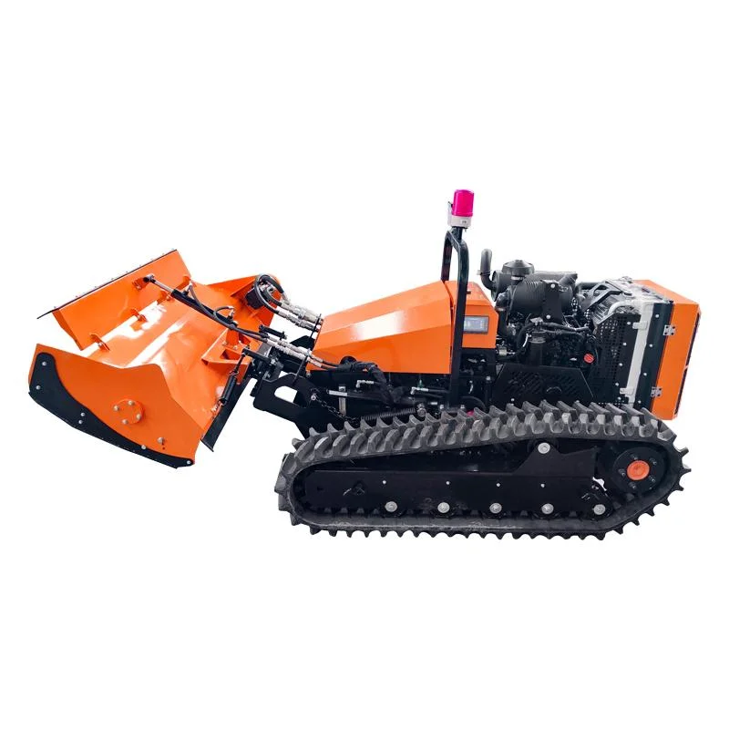 Multifunctional Remotely Controlled Petrol Driven Mowing Tracked Mower