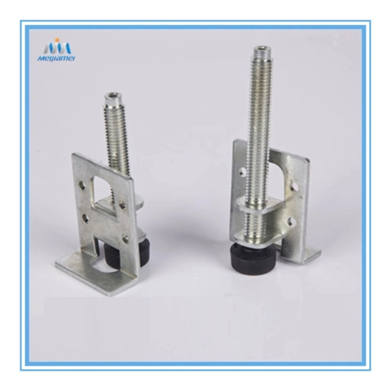 Heavy Duty Metal Cabinet Leg Leveler Feet in Silver Tj005