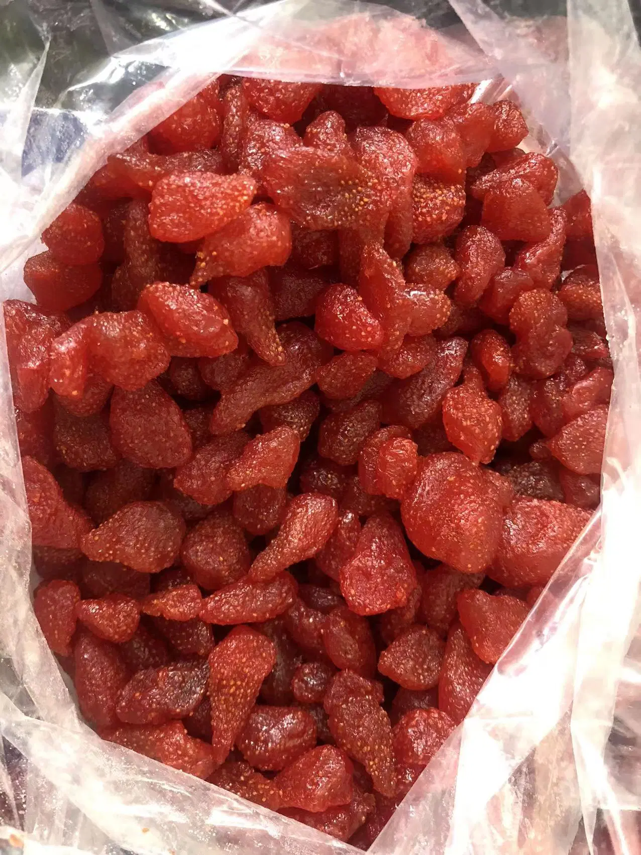 Sabor natural de comida seque Strawberry da China New Crop